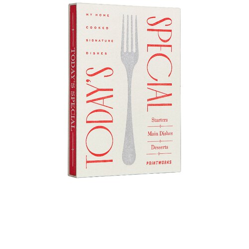 Printworks Recipe Book Today's Specialrevolve时尚小众新款