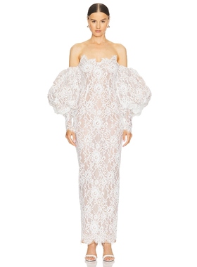 Bronx and Banco BLANC OFF 长裙 白色revolve小众新款