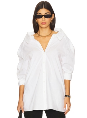 [冬季新品]Ivy Oak EMORY 上装 白色y2k辣妹风REVOLVE小众