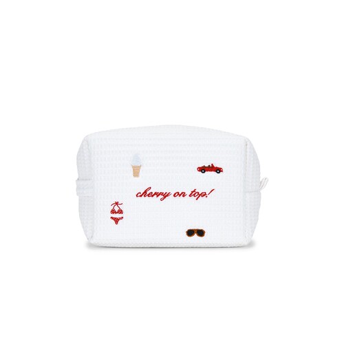 Abbode July 4th Cherry On Top Waffle Pouch  revolve小众新款