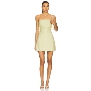 [春季新品]SNDYS ROMI 裙子 天蓝 REVOLVE小众