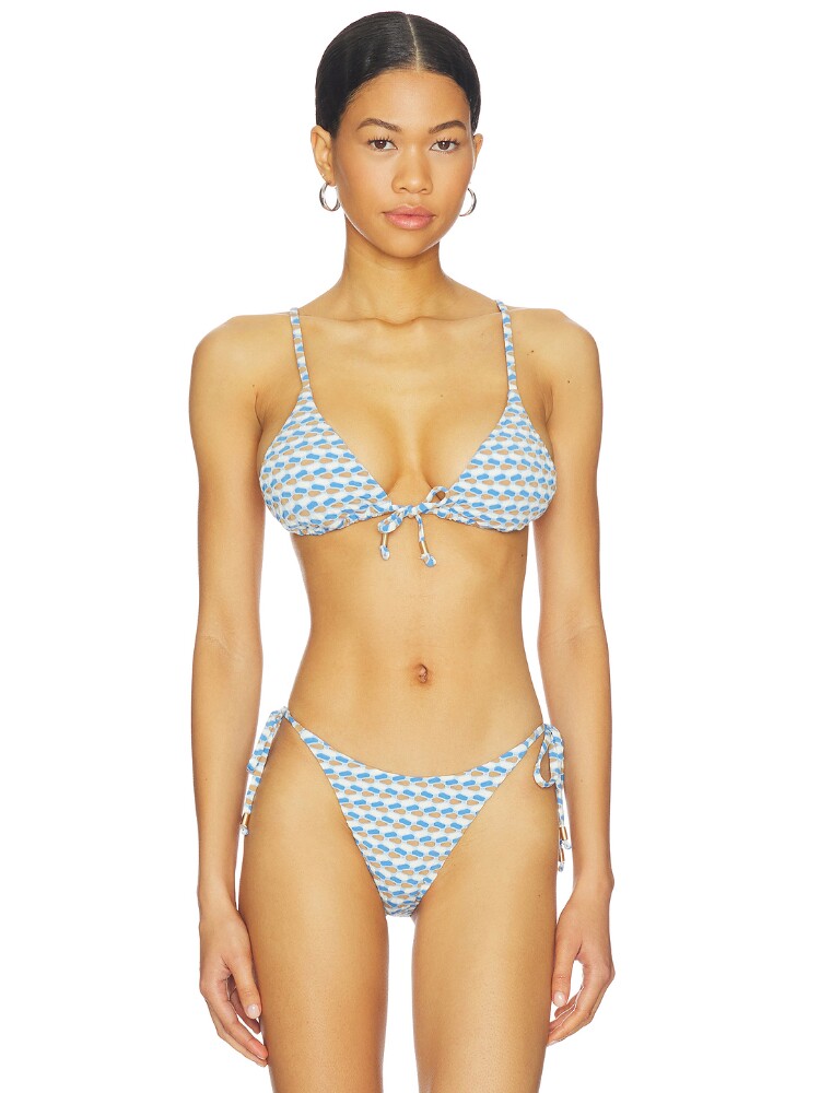 Seafolly MALA SLIDE 三角形比基尼内衣 revolve小众新款