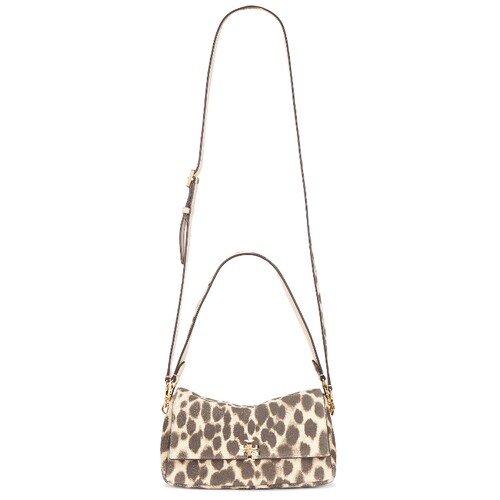 Tory Burch SOFT LEOPARD SUEDE 小号肩包 26春夏新品 revolve小