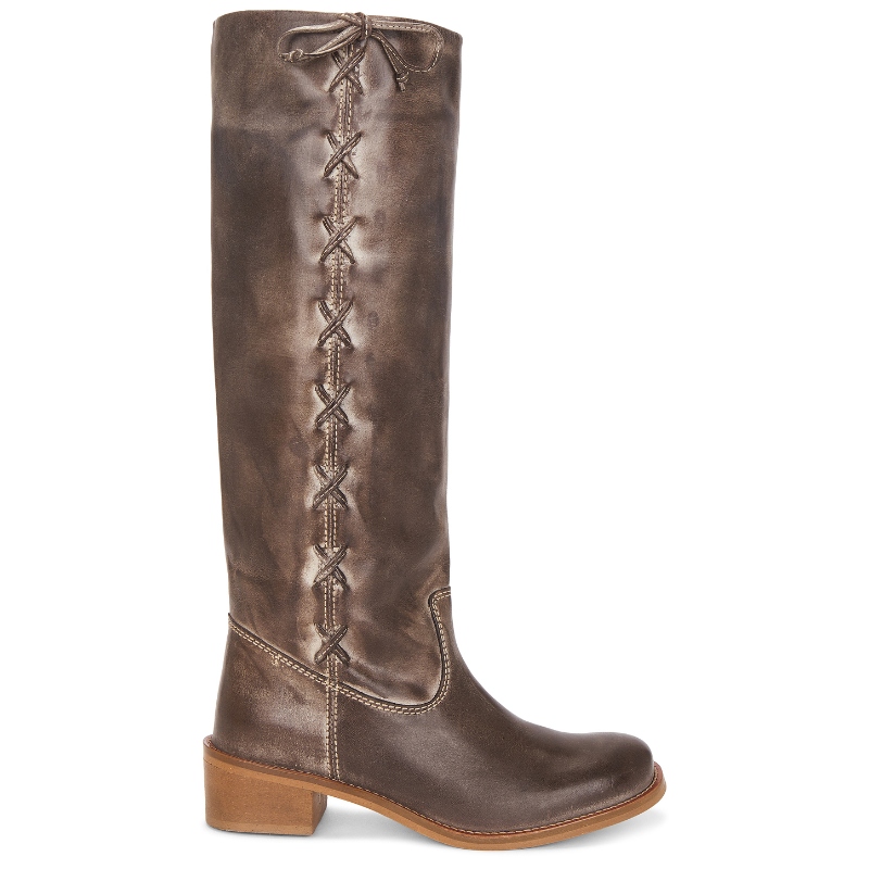 Dico Copenhagen ANN SIDE LACES GAUCHO 靴子 棕色 女