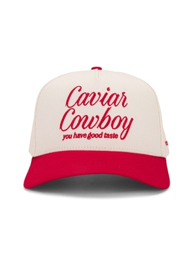 [冬季新品]Eleven Eleven CAVIAR COWBOY 鸭舌帽 红色REVOLVE小众