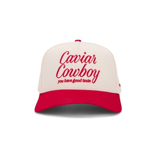 [夏季新品]Eleven Eleven CAVIAR COWBOY 鸭舌帽 红色REVOLVE小众