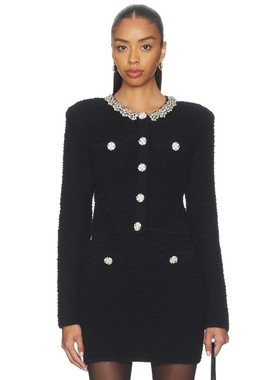 self-portrait SWEATER 毛衣 黑色小众新款