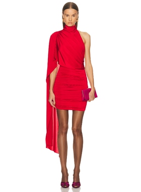 The Andamane WAVERLY 裙子 红色REVOLVE小众新款