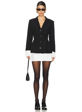 Line & Dot KINNY 西装 黑色 老钱风REVOLVE小众新款