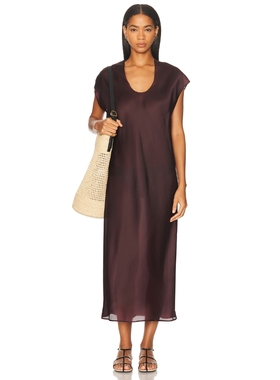 KHAITE DARBY 裙子 revolve小众新款 棕色