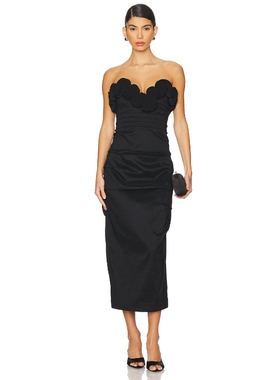 Rachel Gilbert REN 裙子 黑色REVOLVE小众新款