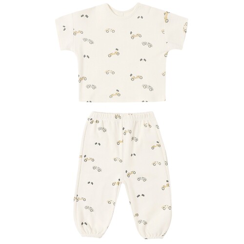 QUINCY MAE Jersey Tee & Pant Set 26春夏新品 revolve小众新款