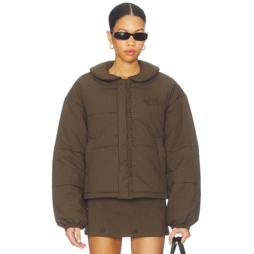 My Mum Made It ROSETTE 外套 棕色REVOLVE小众新款