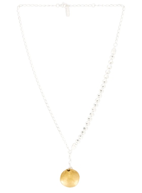 Simuero UNA CONCHA EN LA 项链 银色revolve小众新款