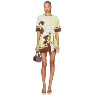 BrownREVOLVE小众新款 SIR. Sage 裙子 AMAIA