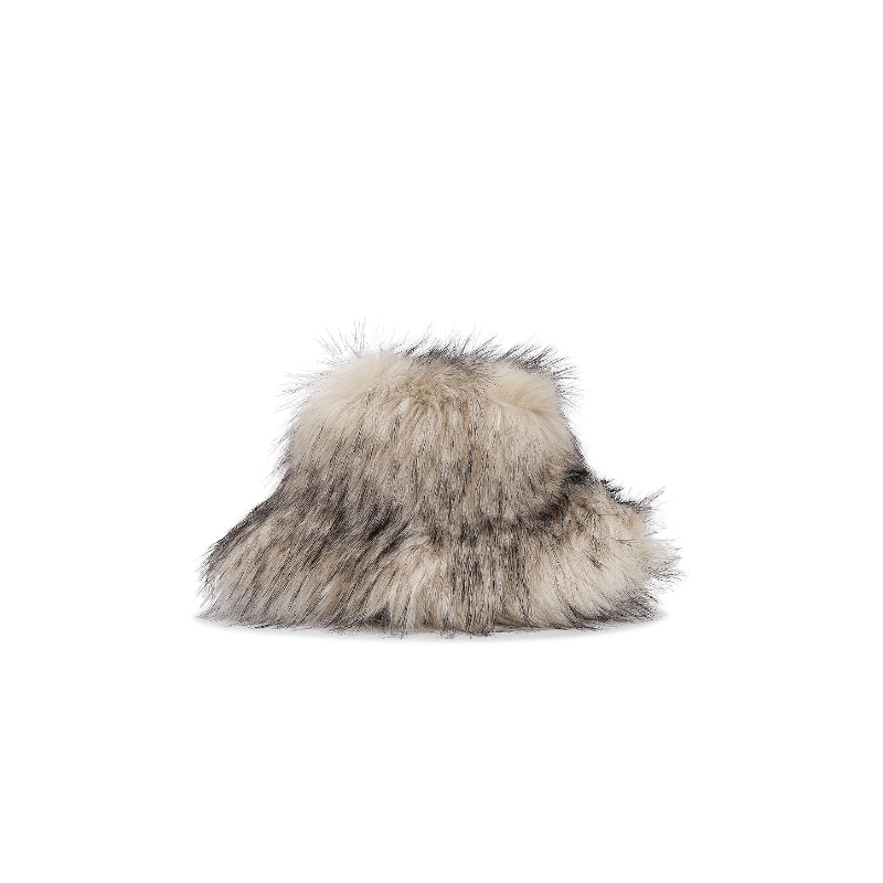 Adrienne Landau Faux Racoon Hatrevolve时尚小众新款