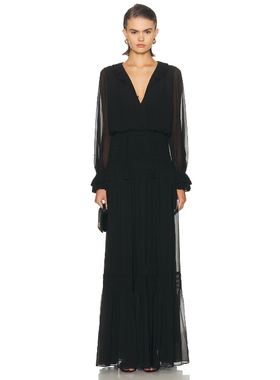 Alexis TABITHA 裙子 黑色REVOLVE小众新款