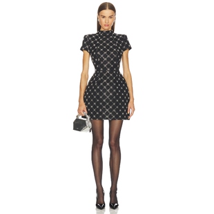 黑色REVOLVE小众新款 Nadine 连衣裙 MORGAN Merabi