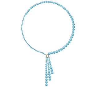 DEVE ONDA 项链 青色REVOLVE小众新款