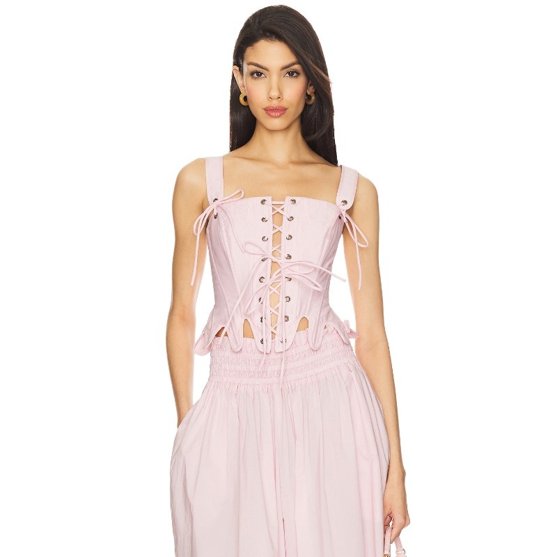 [冬季内搭]Selkie THE SHIPWRECK 紧身衣 粉色辣妹风REVOLVE新款,女装/女士精品,背心吊带,淘宝优惠券,粉丝福利购,淘宝优惠卷