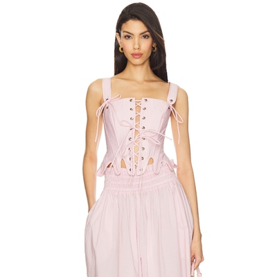 [冬季内搭]Selkie THE SHIPWRECK 紧身衣 粉色辣妹风REVOLVE新款