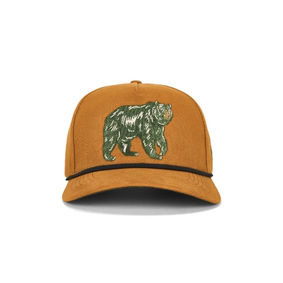 [夏季新品]Sendero Provisions Co.鸭舌帽 橙色熊刺绣REVOLVE小众