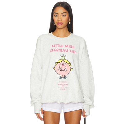 The Laundry Room LITTLE MISS 运动衫 象牙白 运revolve小众新款