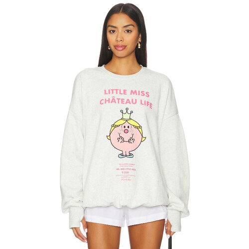The Laundry Room LITTLE MISS 运动衫 象牙白 运revolve小众新款