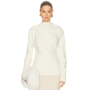 象牙白REVOLVE小众新款 上装 Lang Helmut