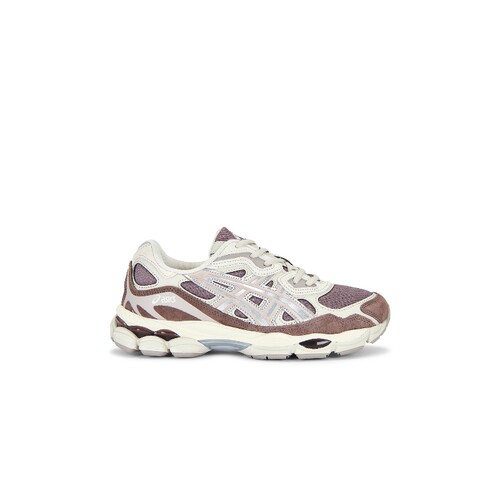 Asics米白色运动鞋复古风秋冬新品厚底低帮休闲球鞋REVOLVE