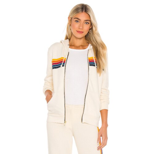 Aviator Nation 5 STRIPE 连帽衫revolve春夏小众时尚新款