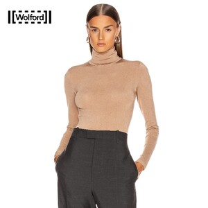 Wolford 紧身高领恤衫连体紧身衣简约风连体revolve小众新款