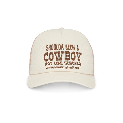 Sendero Provisions Co. SHOULDA 卡车司机帽 奶油色REVOLVE小众