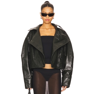 冬季 夹克 新品 ELI 深绿色REVOLVE小众 A.L.C.