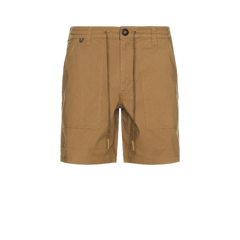 ROARK LAYOVER 短裤 棕色 运动复古风REVOLVE小众新款