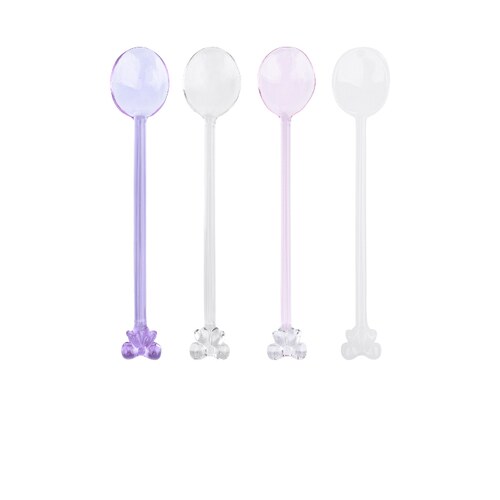 Lepel Club Set Of Bow Spoons 紫色REVOLVE小众新款