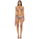 Jaded London 挂脖露背性感连衣裙女夏棕黄色度假风沙滩裙REVOLVE
