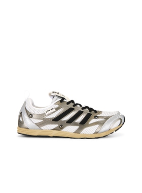 [热销跑鞋]adidas SFTM联名ADIZERO PR经典运动鞋银色REVOLVE