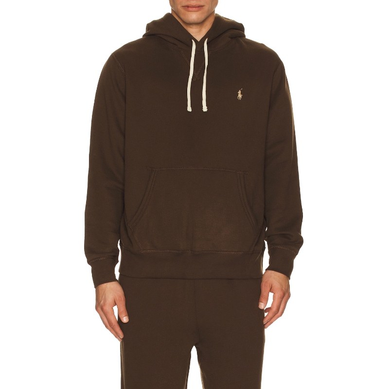 Polo Ralph Lauren 拉夫劳伦 连帽衫 棕色 老钱风REVOLVE小众新款