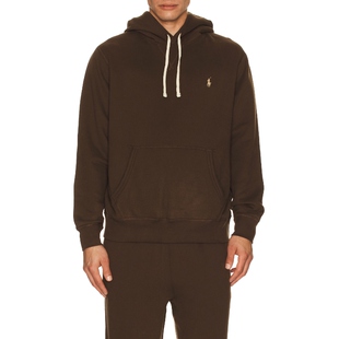Polo Ralph Lauren 拉夫劳伦 连帽衫 棕色 老钱风REVOLVE小众新款