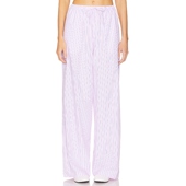 Lovers and Friends条纹长裤 博主同款 粉色美式 休闲风REVOLVE