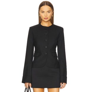 冬季 西装 新品 TALA 黑色老钱风REVOLVE小众 EAVES