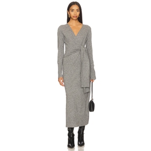 针织裙子REVOLVE小众新款 SALOMEZ Beard Veronica