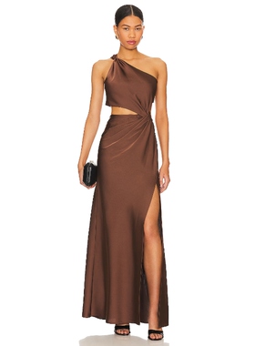 MISHA KRISTIN 长裙 y2k辣妹风REVOLVE小众新款