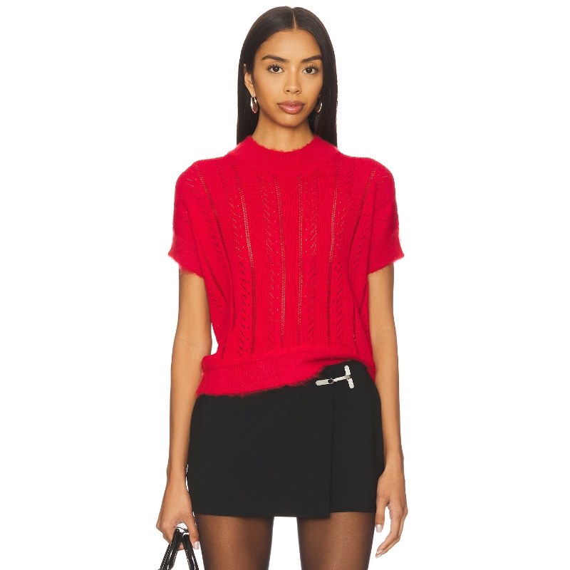 Vaillant T恤 红色 y2k辣妹风REVOLVE小众新款