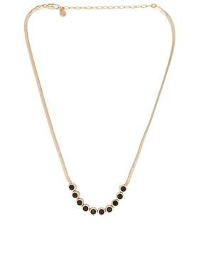 Ettika GYPSY-SET 水晶短项链 金属金色REVOLVE小众新款