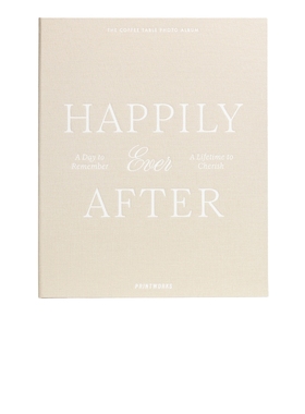 Printworks HAPPILY EVER AFTER WEDDING ALBUM 相册 revolve小众