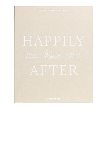 Printworks HAPPILY EVER AFTER WEDDING ALBUM 相册 revolve小众
