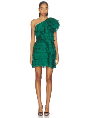 Aje ROSALINE 连衣裙 绿色REVOLVE小众新款