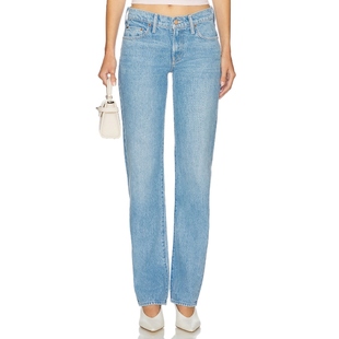 HEEL 复古风REVOLVE 新品 美式 蓝色 直筒 RELISH THE MOTHER 冬季